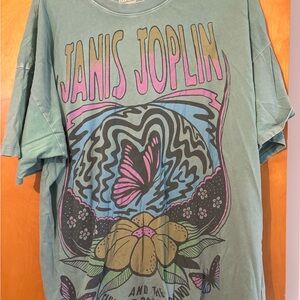 American Eagle Graphic T-Shirt Janis Joplin